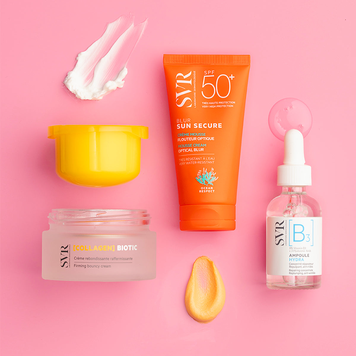 RUTINA COCON - [COLLAGEN] BIOTIC, SUN SECURE BLUR, [B3] AMPOULE HYDRA